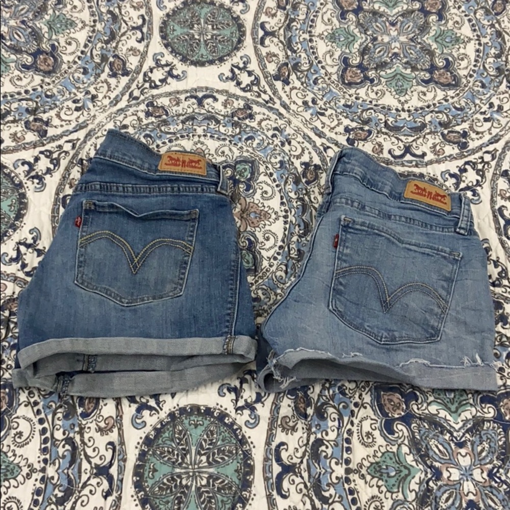 2 Pairs Levi’s Jean Shorts
